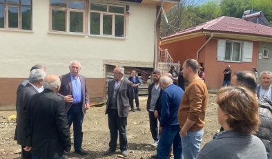 Vekil Durmazdan Yangınzedelere Ziyaret