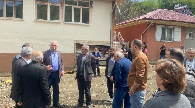 Vekil Durmazdan Yangınzedelere Ziyaret