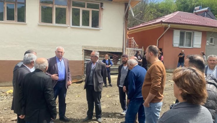 Vekil Durmazdan Yangınzedelere Ziyaret